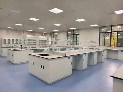 贵港桂平县实验室家具-全钢边台-全钢中央台设计/定制