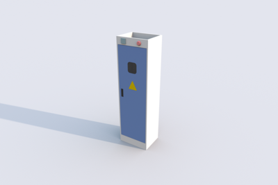 气瓶柜（全钢单瓶）