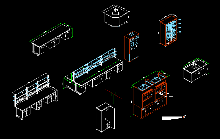 家具单件样式图