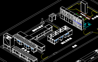 实验室三维立体图